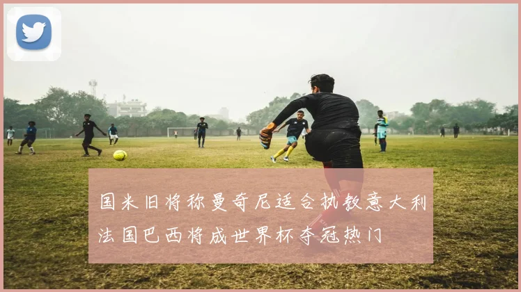 国米旧将称曼奇尼适合执教意大利法国巴西将成世界杯夺冠热门