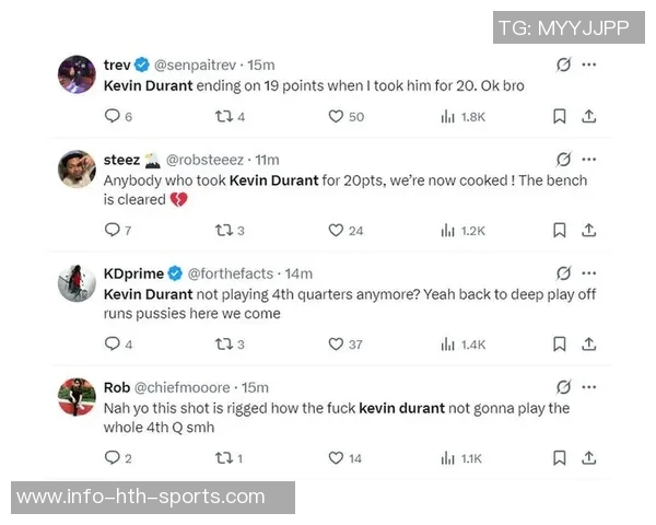 KD谈与球迷在推特对线的原因：快速宣泄与真实自我保持